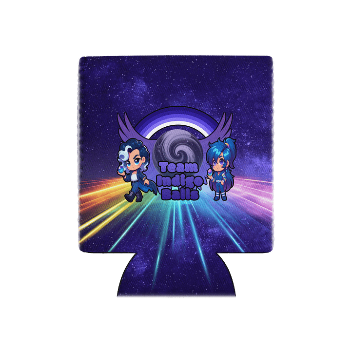 Team Indigo Balls Koozie product image (1)