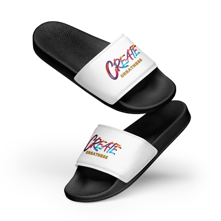Create Greatness Women's Slides product image (9)
