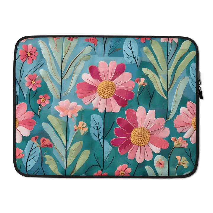 Floral Fantasy Laptop Sleeve product image (2)