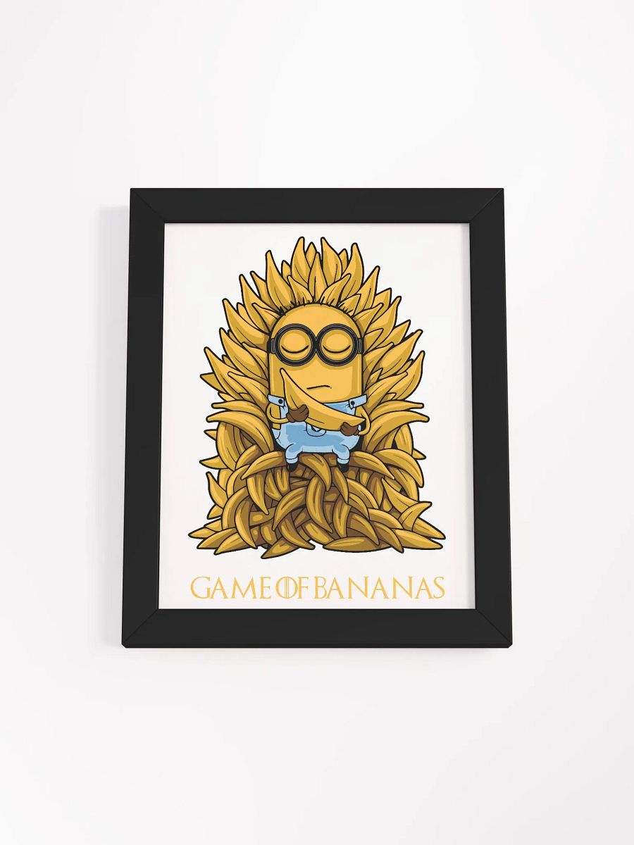 Minion Banana Throne Poster product image (3)