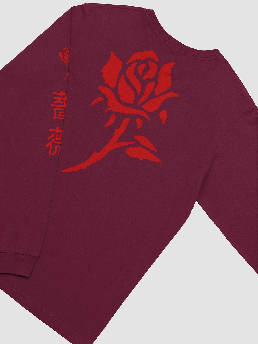 薔薇 Red Dripping Rose Long Sleeve product image (29)