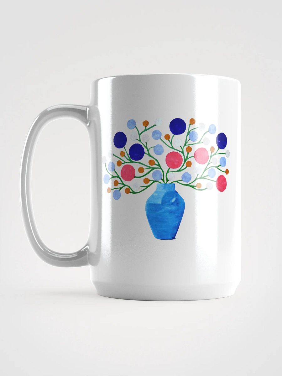 Abstract Floral Vase Mug product image (4)