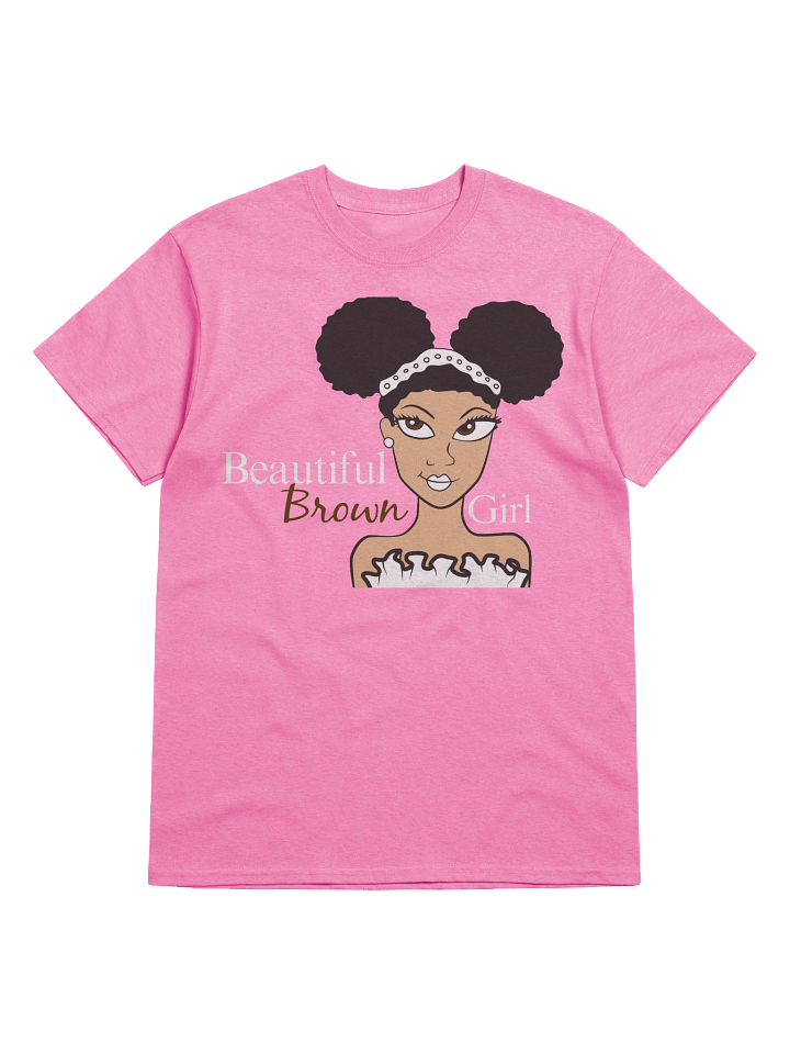 Beautiful Brown Girl Vanilla Tee product image (25)