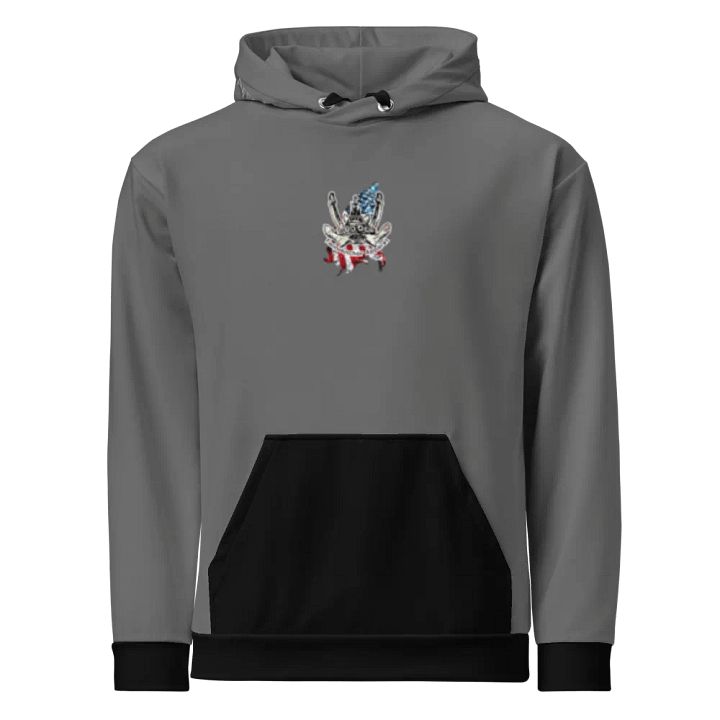 Gray Pacific Titan & CE Flage Hoodie product image (2)