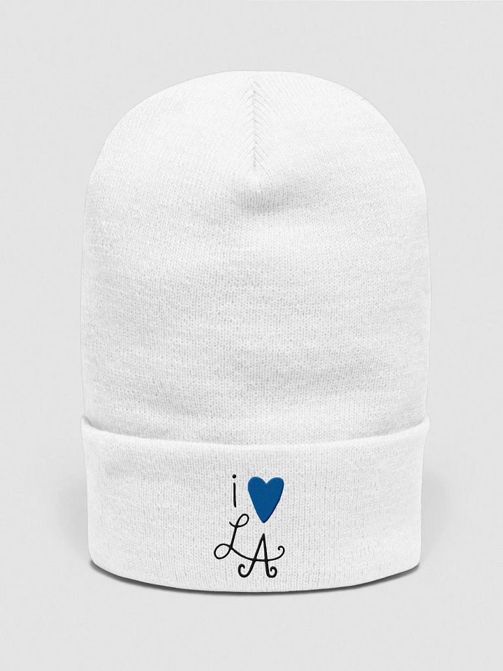 i ❤️ LA Beanie ~ Dodger Blue product image (1)