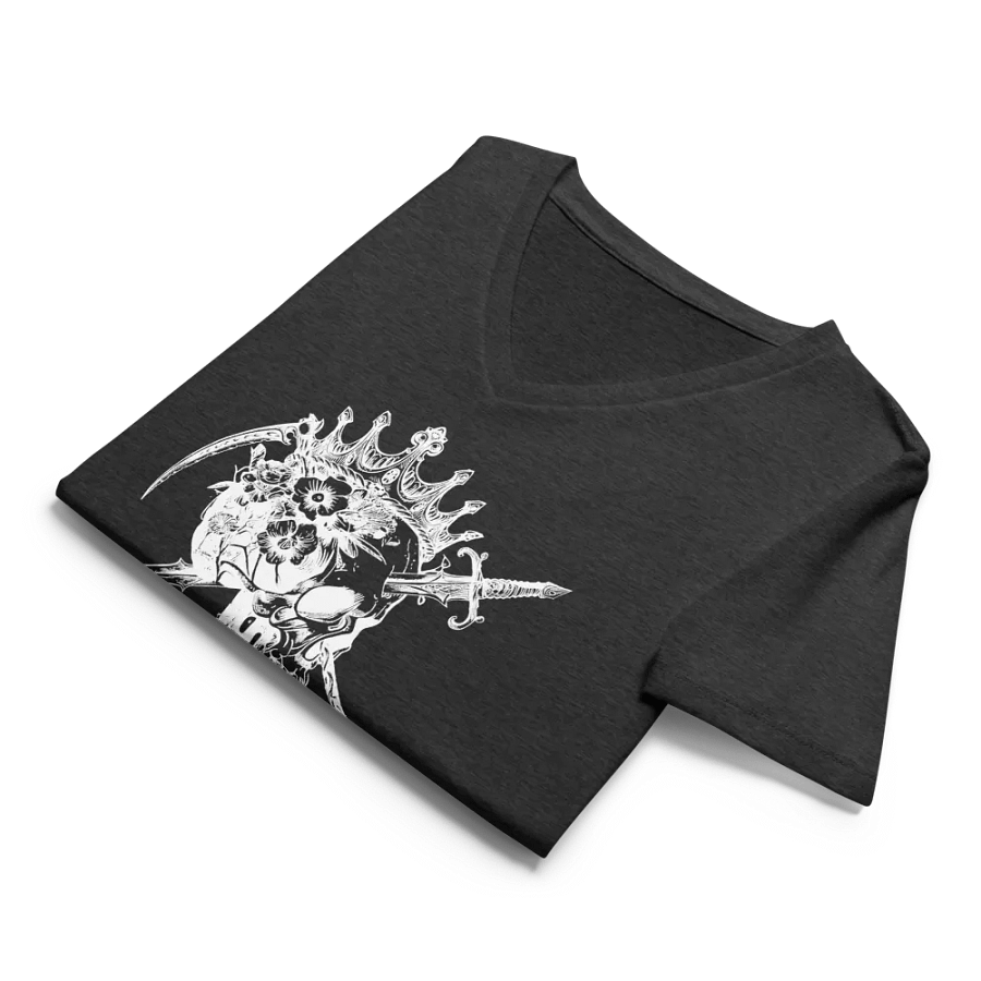 Four Horsemen Logo Bella+Canvas Women's Relaxed V-Neck T-Shirt product image (8)