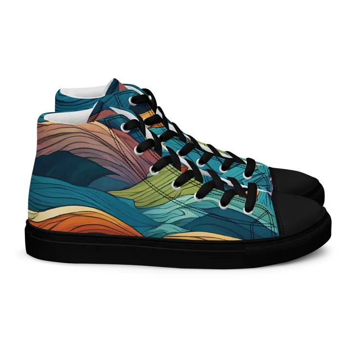 Retro Wave Women's High Tops product image (2)