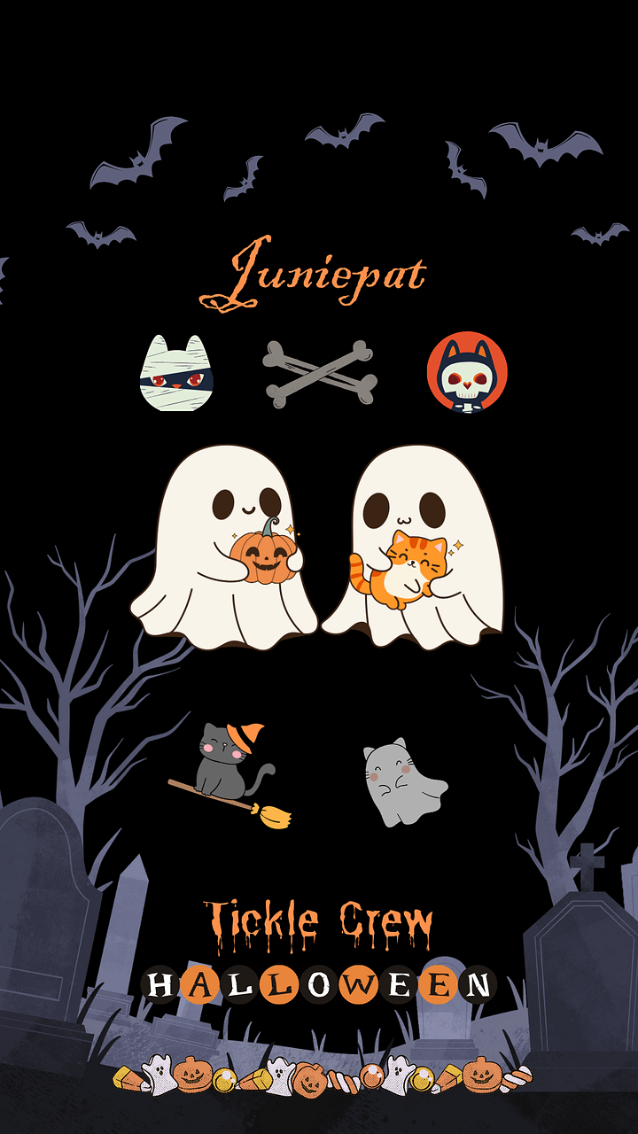 Tickle Crew Halloween 2024 IPhone Lock Screen product image (1)