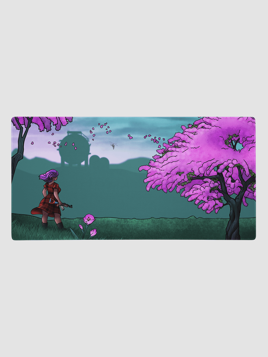 BeccaSomething Blossom Gaming Desk Mat 36″×18″ product image (1)