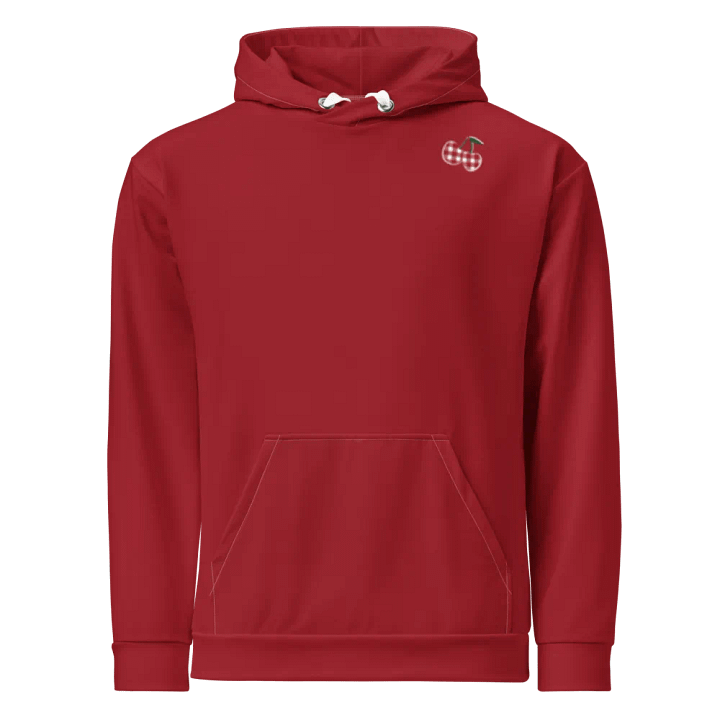 Red Gingham Cherry Hoodie product image (1)