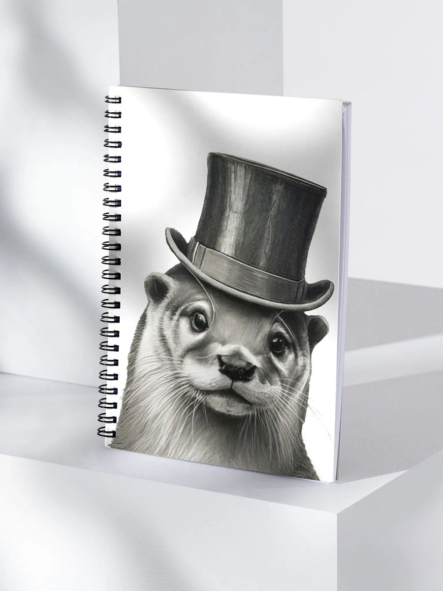 Otter with Top Hat - Notebook product image (4)
