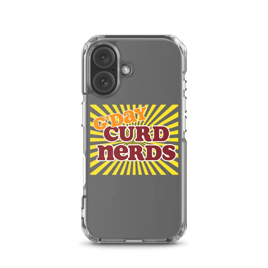 G'day Curd Nerds iPhone Case product image (23)
