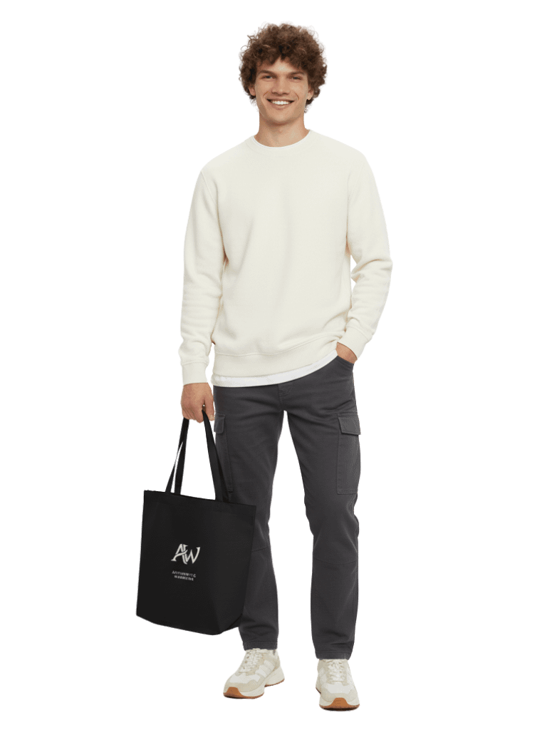 Eco-Friendly Organic Cotton Tote Bag | Reusable Shopping & Everyday Carry Bag product image (1)