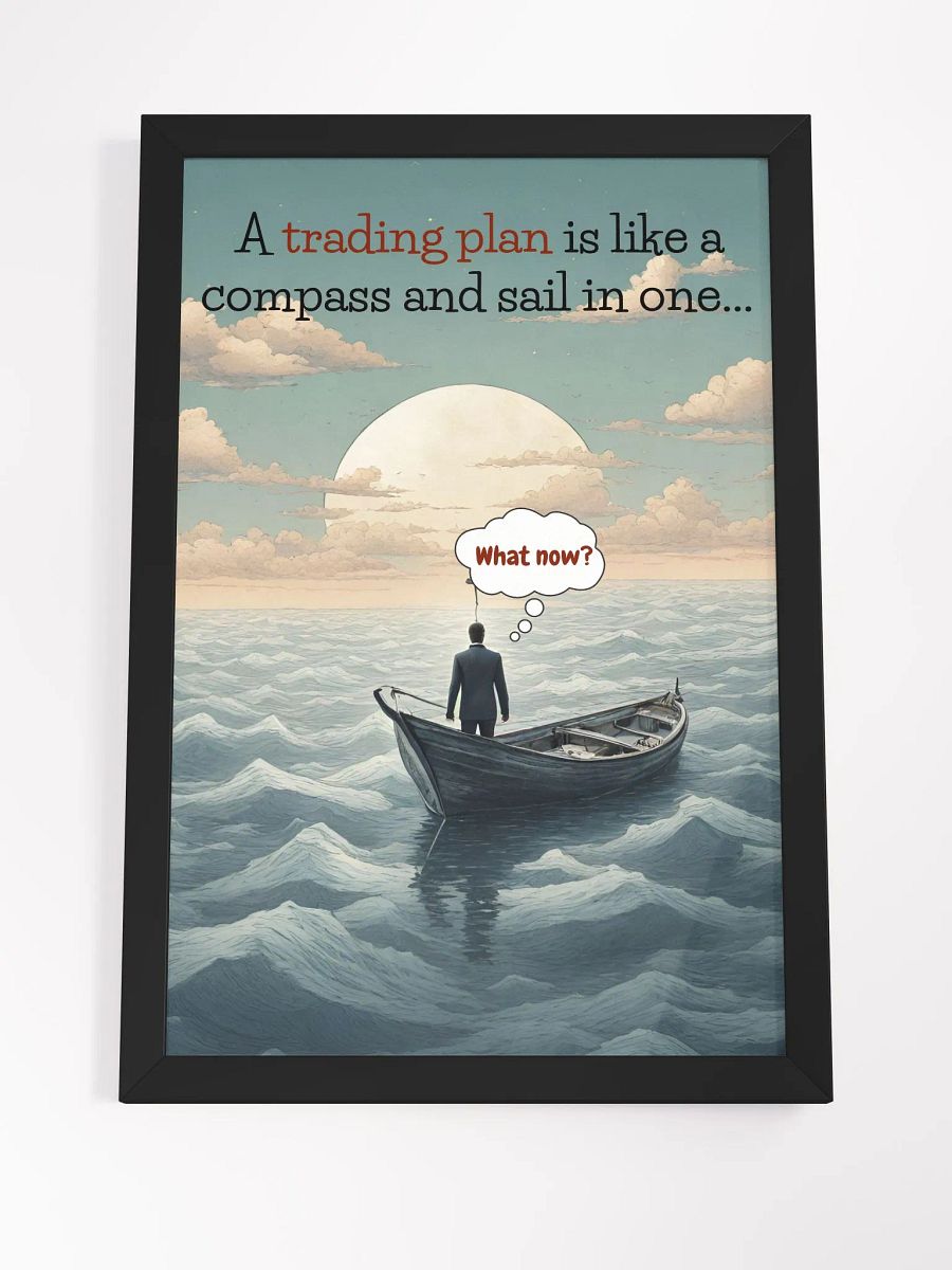 Trading Plan Custom Artwork Framed product image (8)