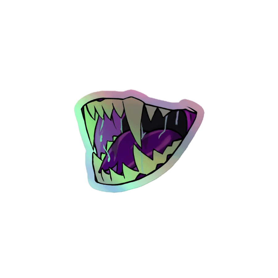 Chomp Holo Sticker product image (1)