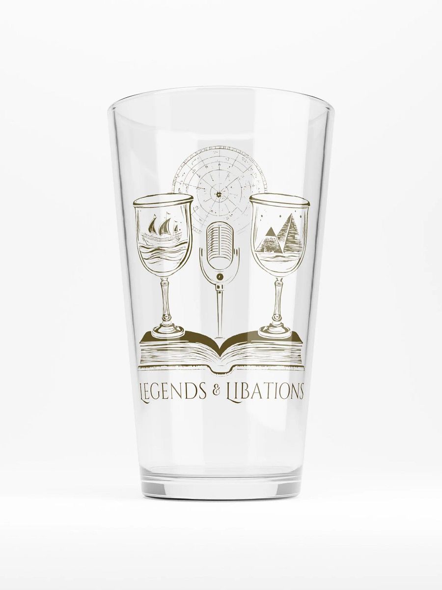 Legends & Libations Pint Glass product image (1)