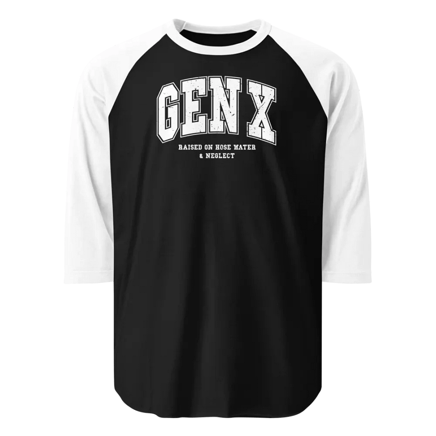 GEN X Stylized Raglan Tee product image (1)