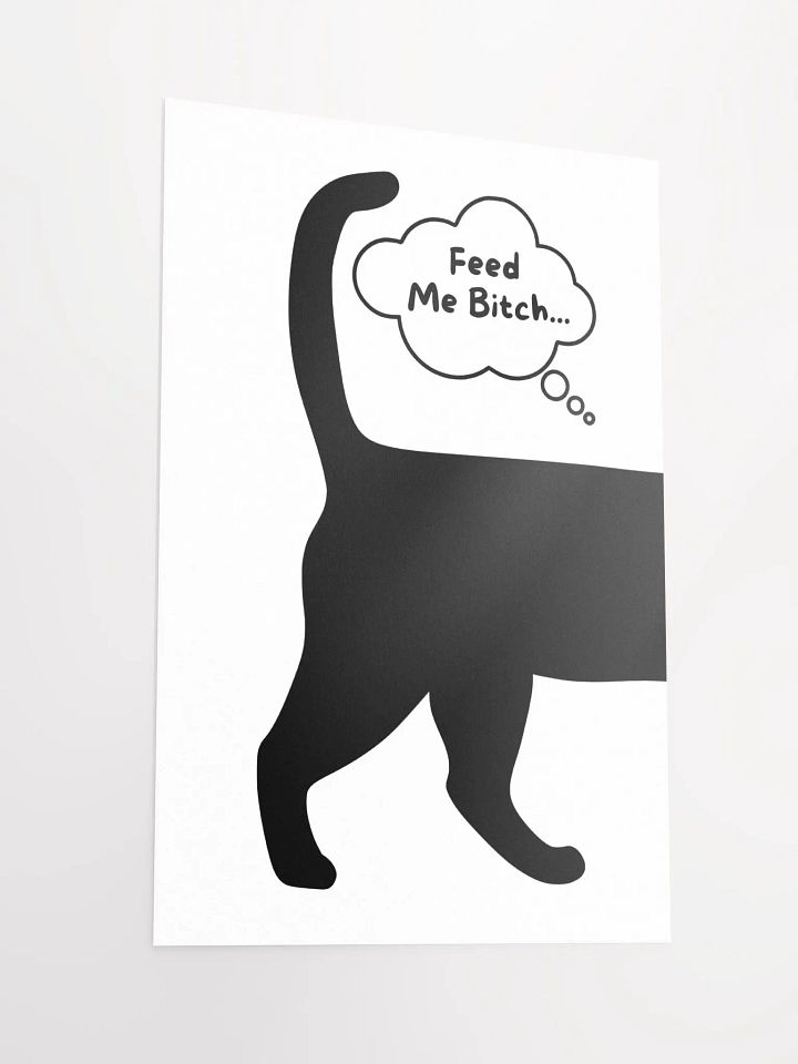Cat Wall Art Poster 