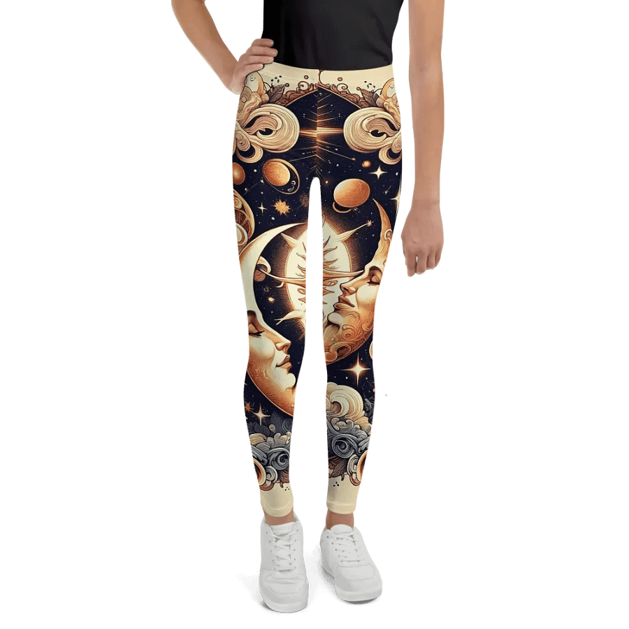 All-Over Print Youth Leggings product image (1)