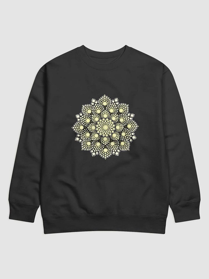 Yellow Dot Mandala Unisex Premium Sweatshirt product image (4)