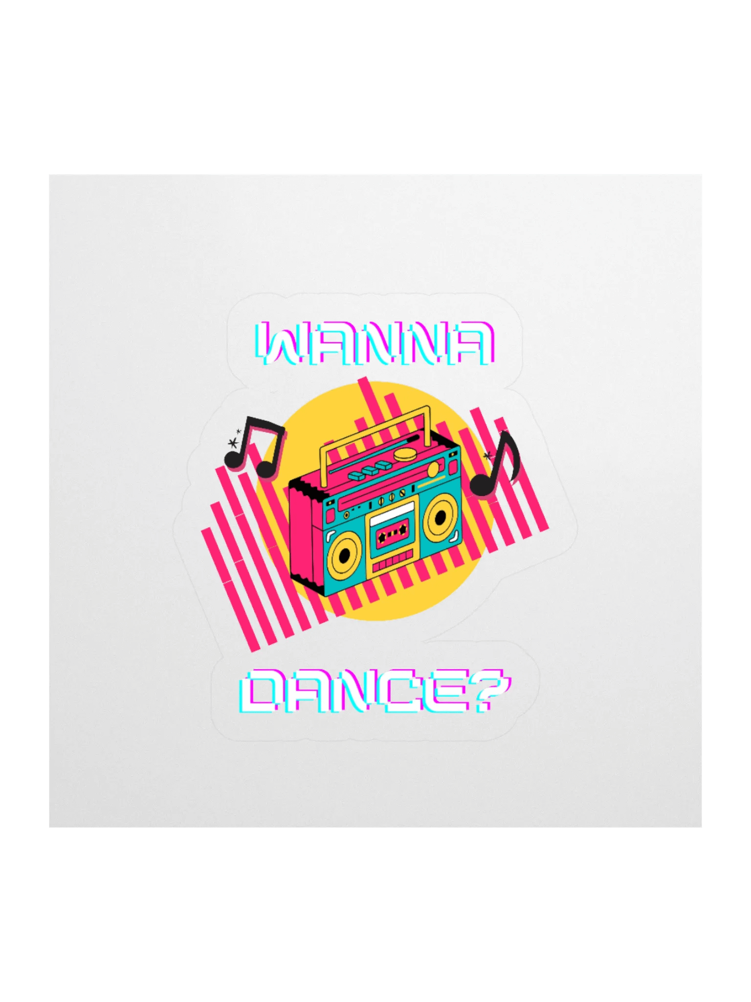Retro Dance Party Stickers product image (1)