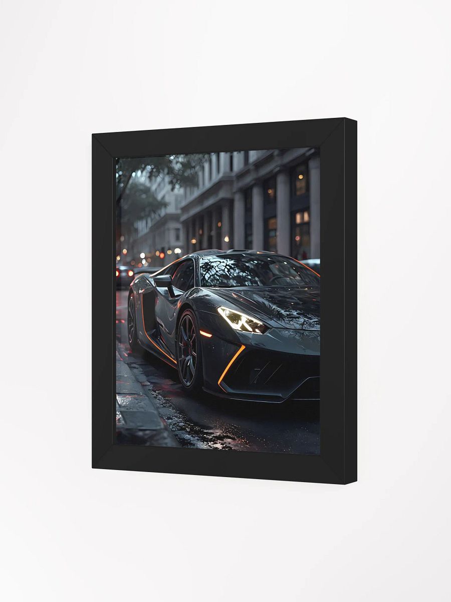 Sleek Sports Car: Urban Elegance Matte Poster product image (4)