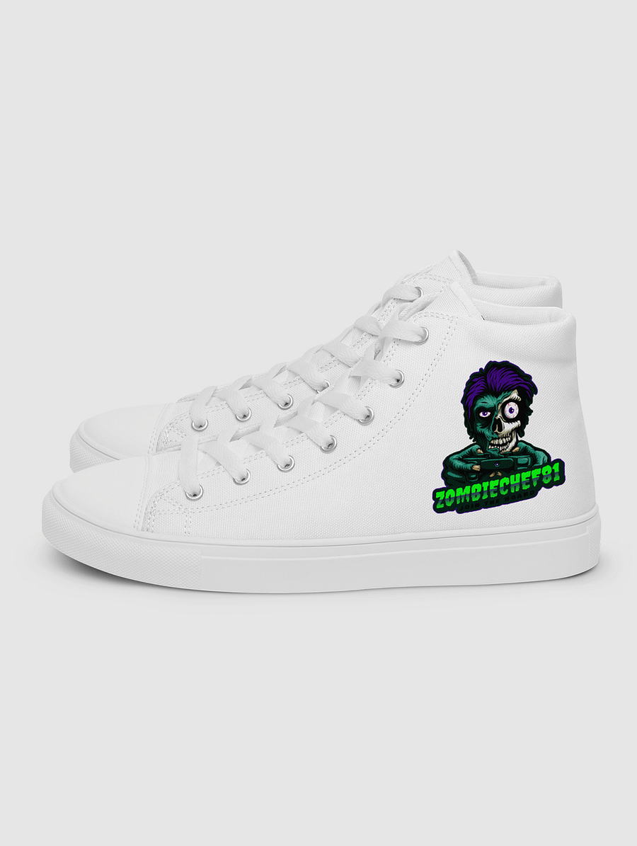 [ZombieChef81] Women’s high top canvas shoes product image (3)