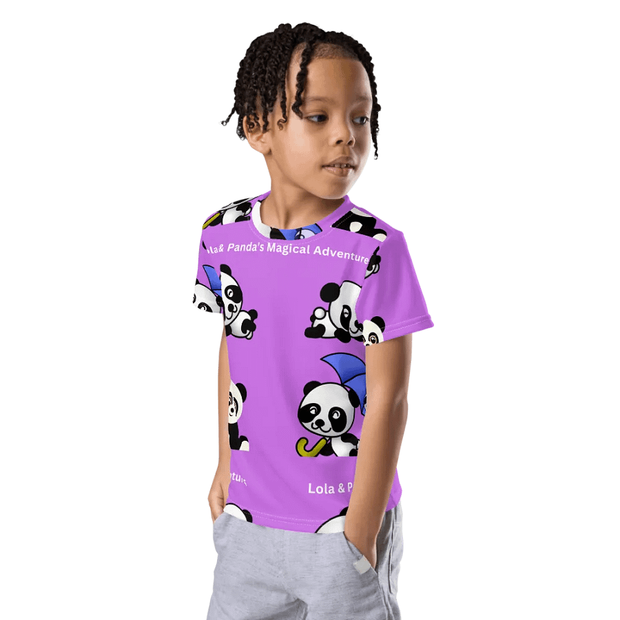Lola & Panda's Magical Adventures Crew Neck T-Shirt product image (12)