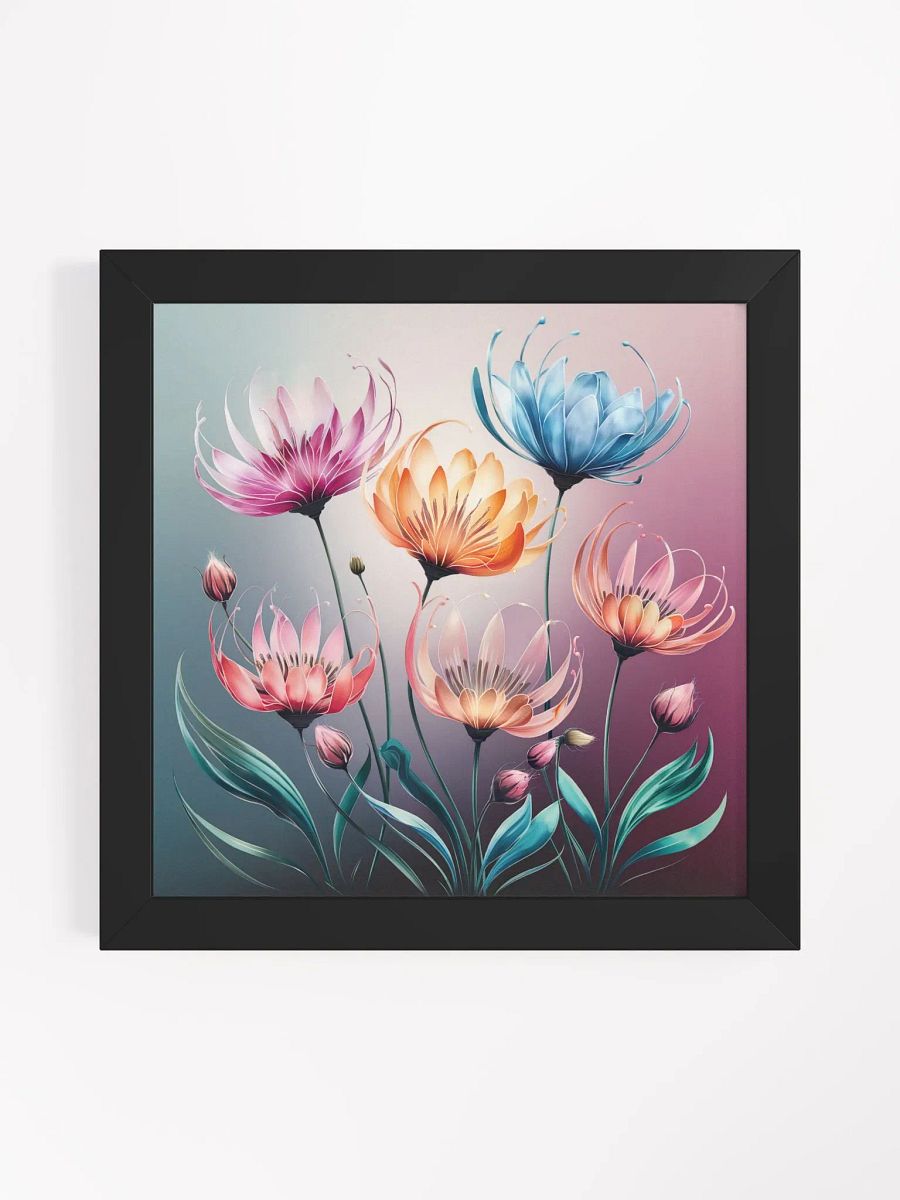Watercolor Flowers Wall Art - Beautiful Watercolor Flowers product image (1)