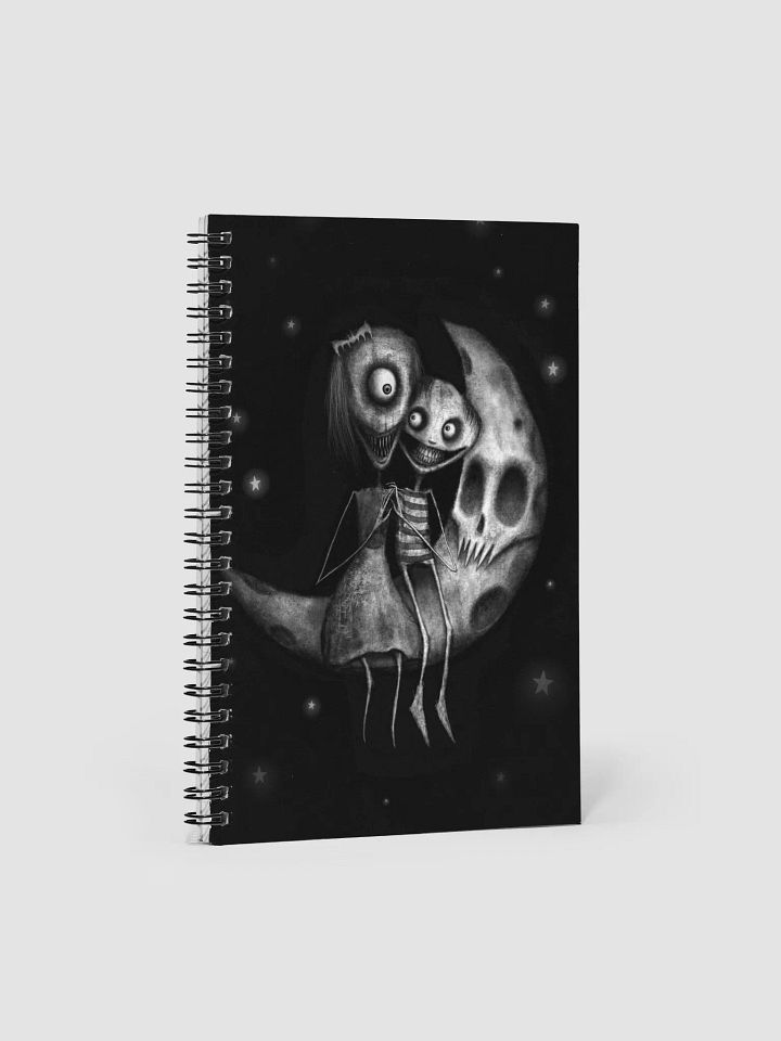 Creepy Moon Notebook product image (1)