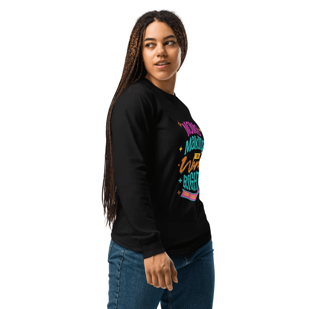 Brighter World Moms Long Sleeve Shirt product image (3)