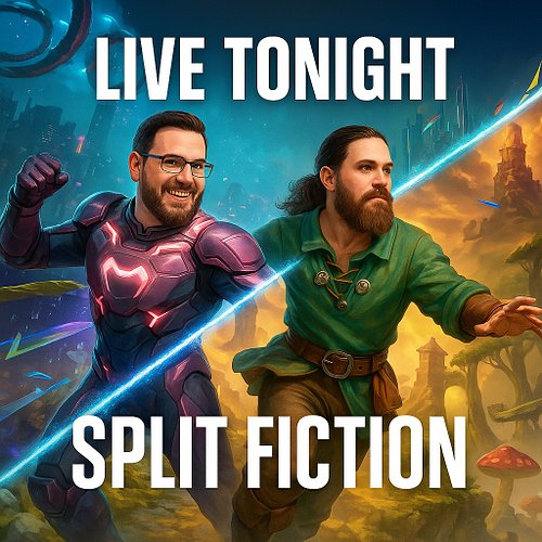 We’re jumping back into Split Fiction tonight!
Sci-fi tech on one side, fantasy madness on the other — and @superduperjeffttv...