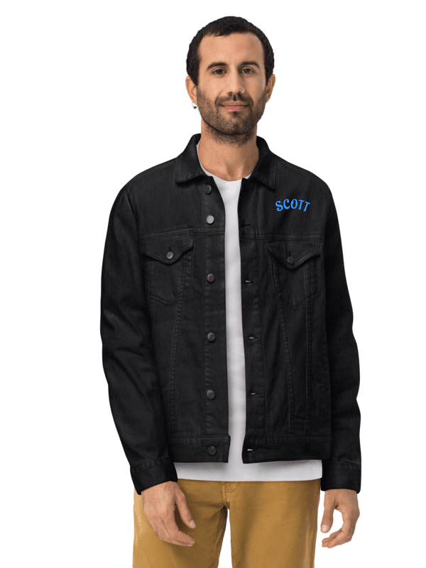Threadfast Denim Embroidered Name Jacket product image (9)