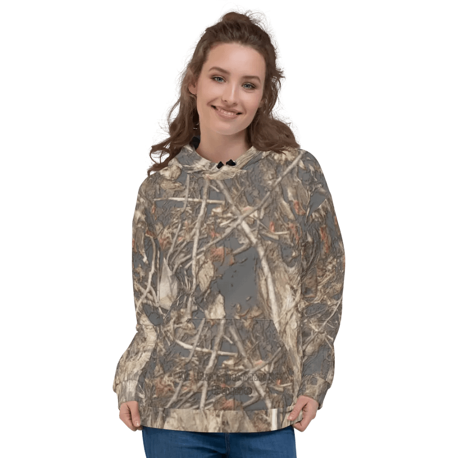 Recycled Unisex Hoodie - Dead Split - It Happennnns Camo product image (3)