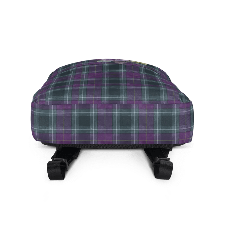 Purple/Green Plaid Backup with Floral Design product image (4)