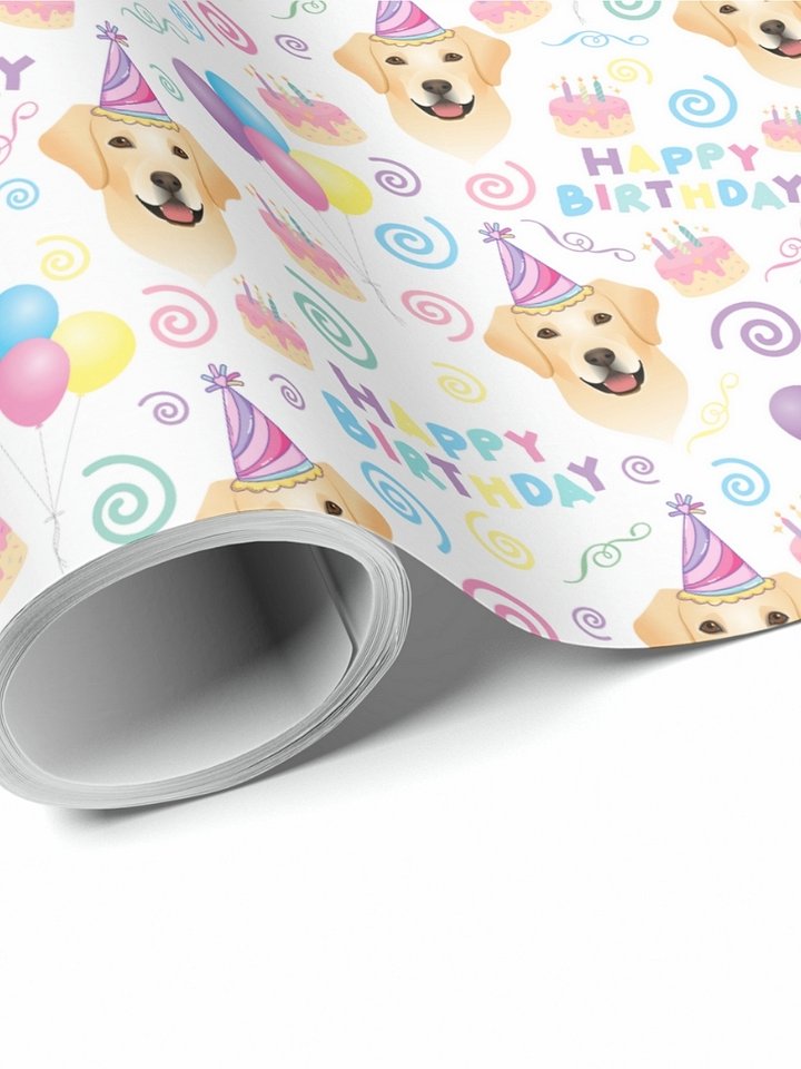 Labrador Retriever Birthday Wrapping Paper product image (1)