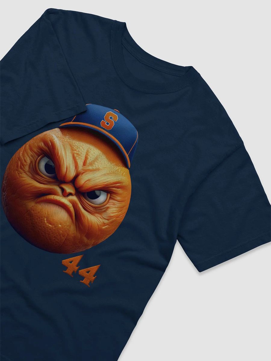 The Syracuse 44 orange on a Vintage Comfort: Retro 100% Cotton T-Shirt product image (3)