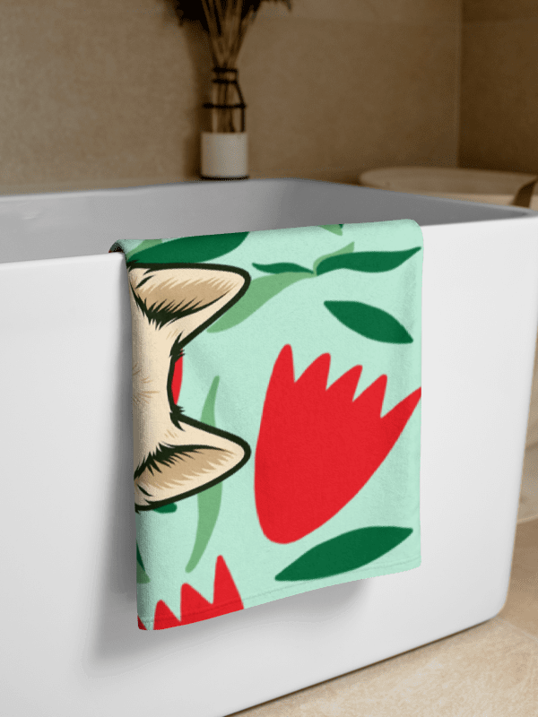 YOUR BEST FRIEND! / SUBLIMATED TOWEL product image (1)