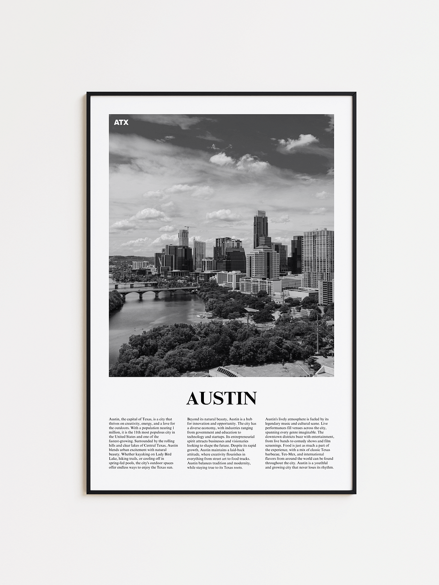 Austin 01 Newspaper Poster product image (1)