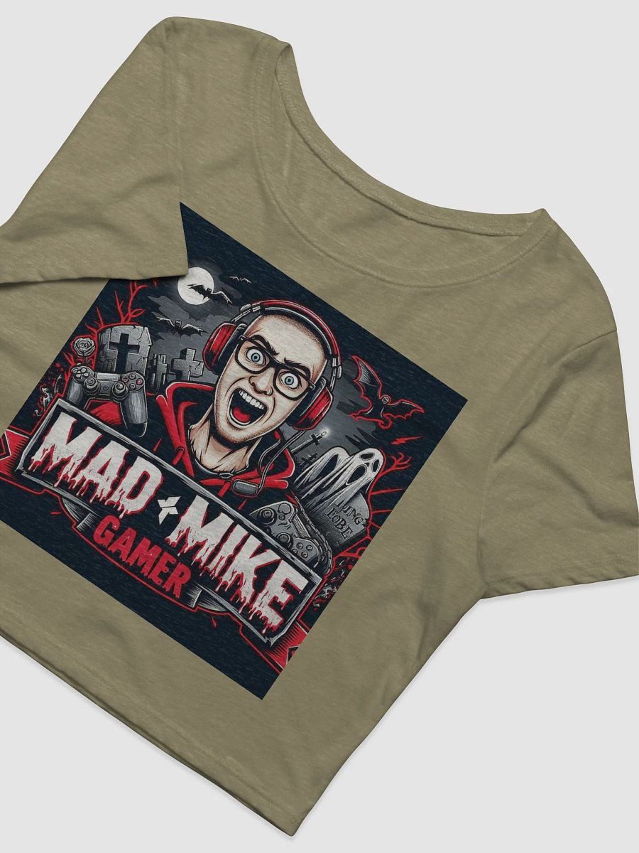 Spooky Gamer Madness Crop Tee product image (9)