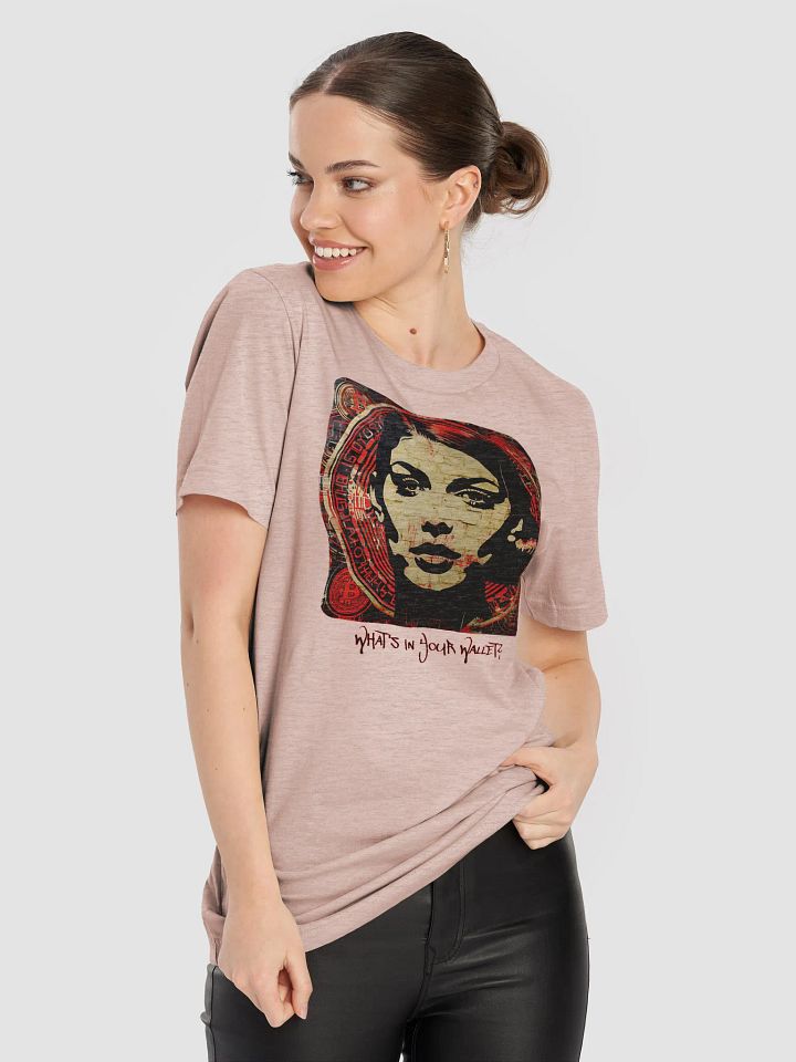 Bitcoin Street Art Portrait T-Shirt product image (2)