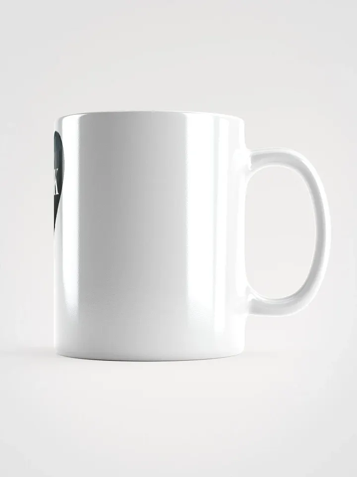 Bleeding Black White Glossy Mug product image (2)