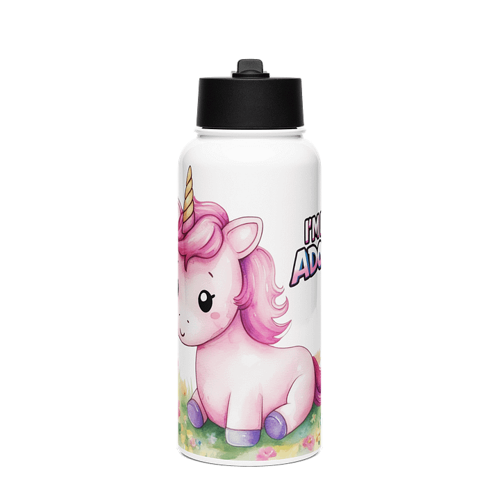 I'm Fucking Adorable Stainless Steel Water Bottle product image (1)