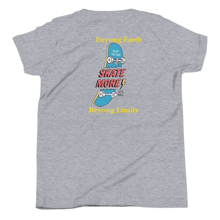 Kids Youth Short Sleeve T-Shirt Skate Dude Graphic product image (6)