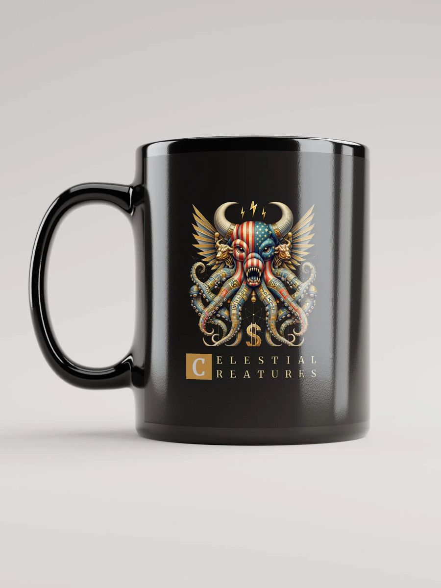 Celestial Creatures | Black Glossy Mug product image (2)