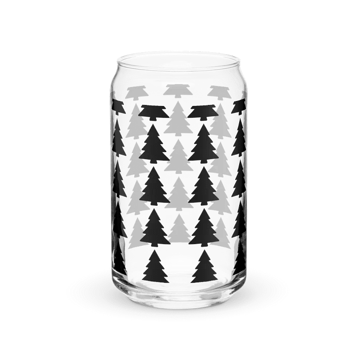 Festive Tree Pattern Can-Shaped Glass product image (6)