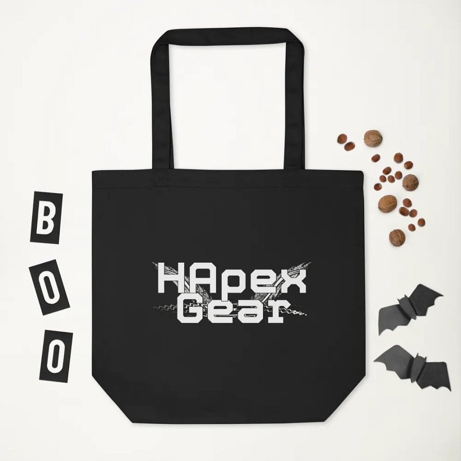 Eco-Friendly Tote Bag - White HApex Gear White Logo product image (11)