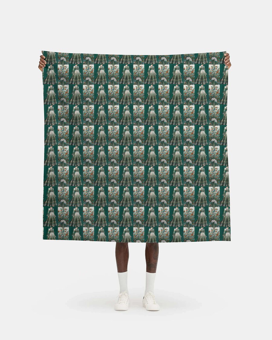 Green Dress Floral Pattern Design product image (1)