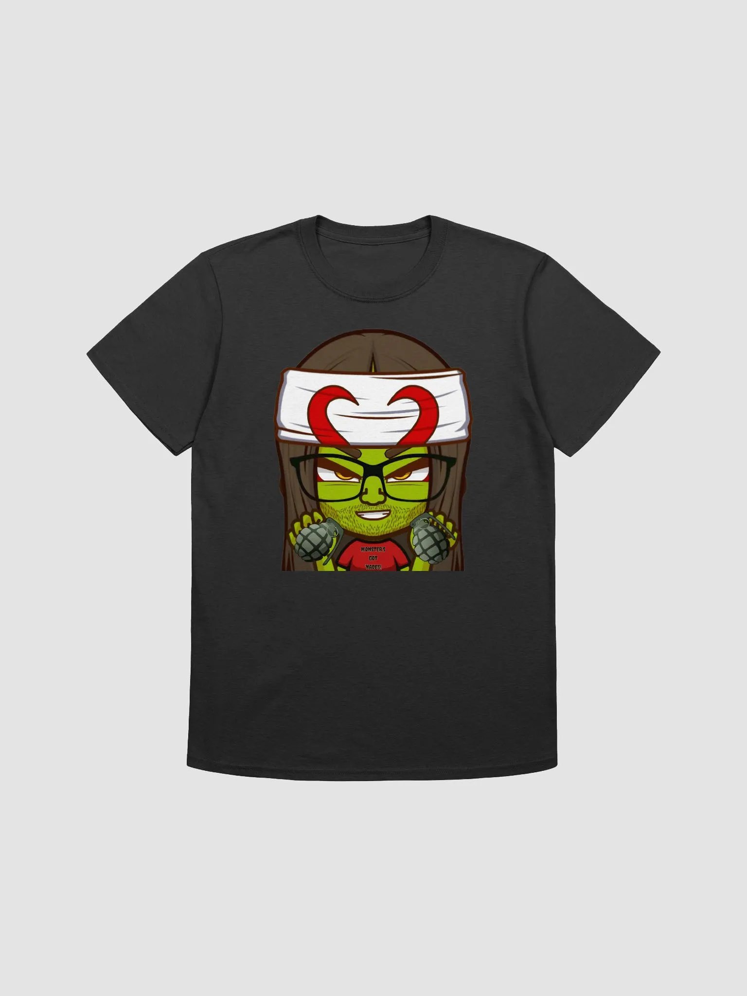 Monster's Got 'Nades! Gildan Unisex Softstyle Tee product image (3)