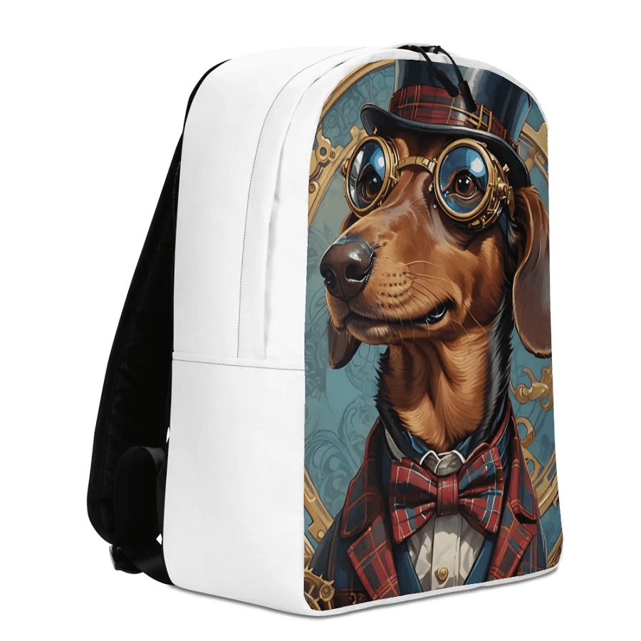 Steampunk Pup All-Over Backpack product image (3)
